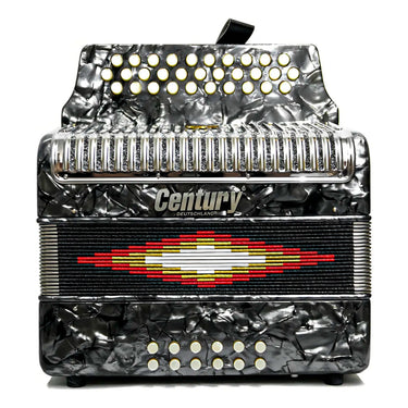 Acordeon Century C3012fagp Botones Fa Gris Parrilla Metal